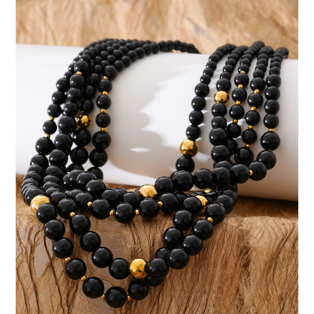 Collana “Majestic Beads” – Strati Eleganti