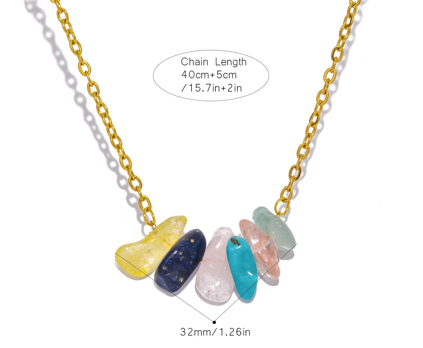 Set “Gioielli Irregolari” – Collana & Bracciale con Pietra Naturale