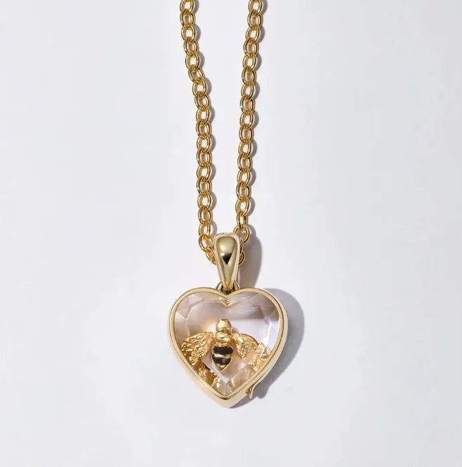 Collana Scrigno Silver, Gold e Brillantini