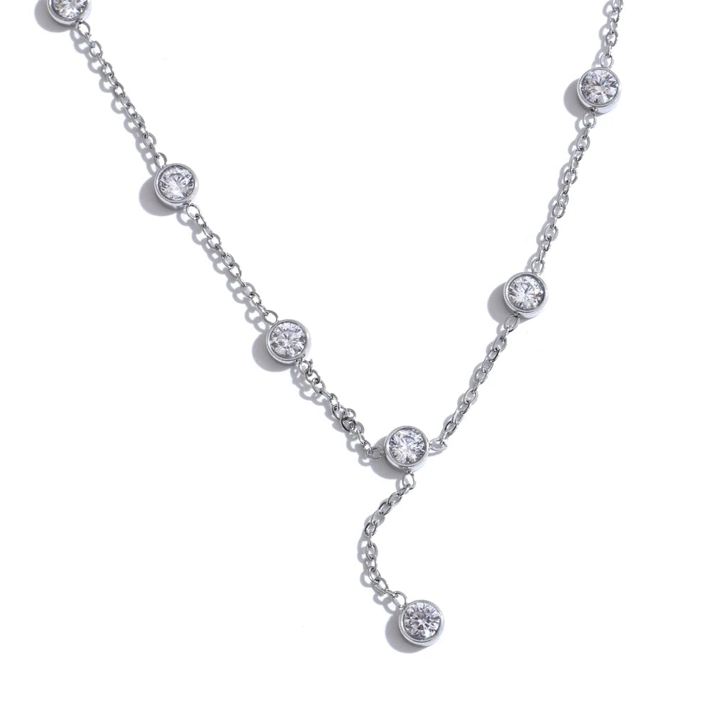 Collana Crystal Line – Luce e Raffinatezza
