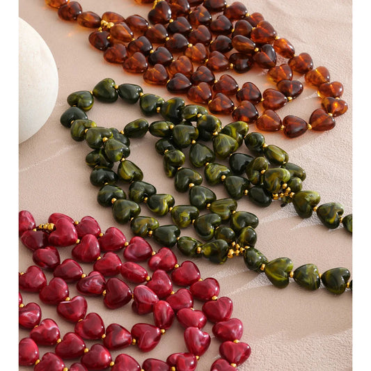 Collana “Trame d’Autunno” – Eleganza multistrato dal carattere deciso