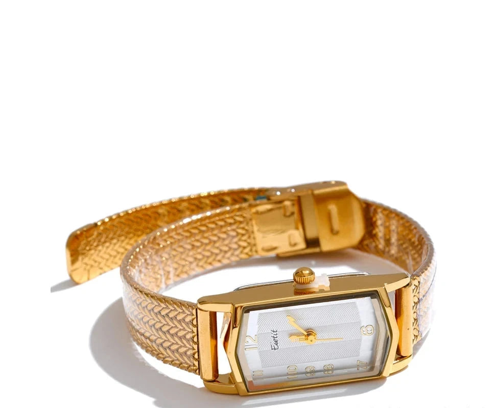 Orologio “Golden Grace” – Eleganza Delicata al Polso