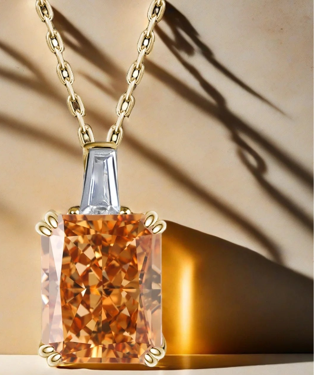 Collana “Blue Radiance” – Taglio Ghiaccio