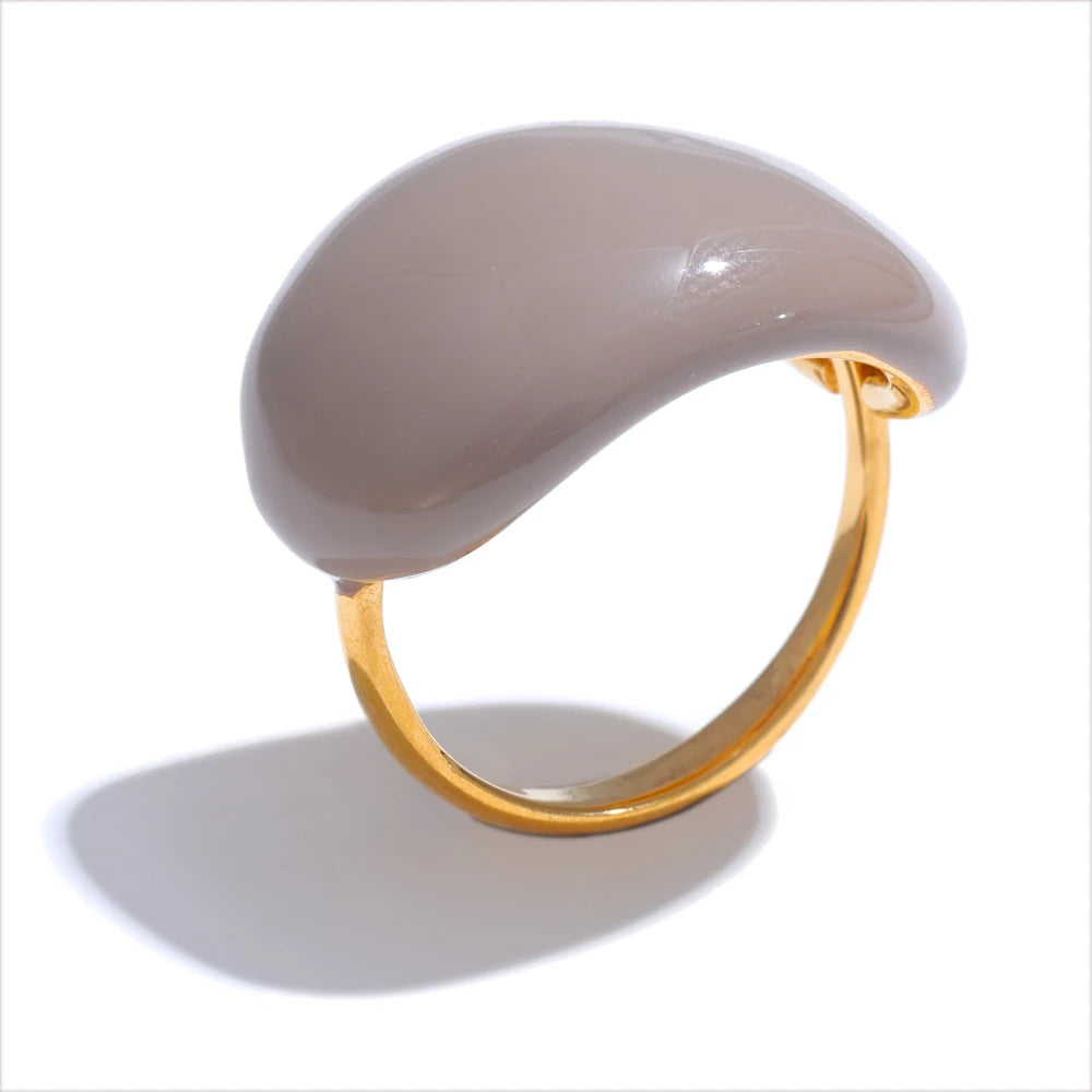 Anello Candy Joy – Gioiello Regolabile Multicolore in Acciaio Inossidabile