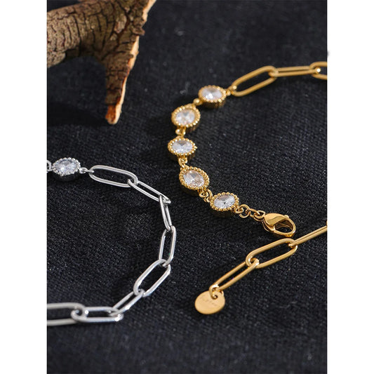 Bracciale Crystal Link – Luminosità Quotidiana