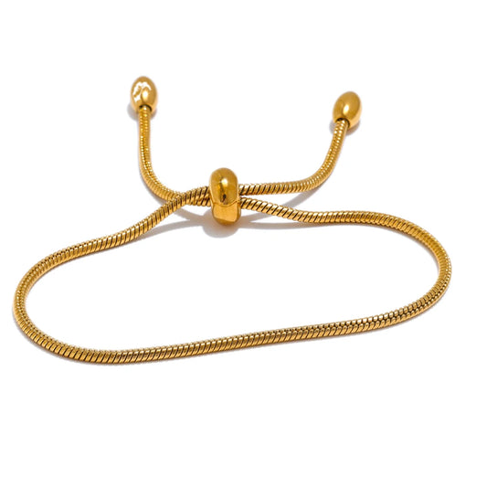 Bracciale Catena Regolabile – Eleganza Quotidiana Impermeabile