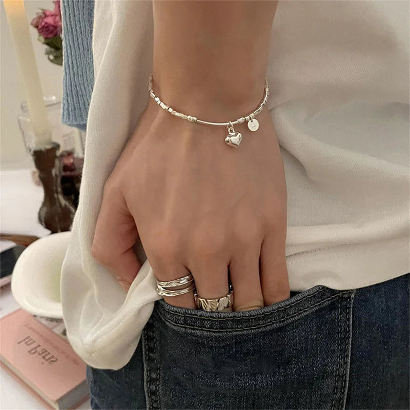 Bracciale “Geometrie d’Amore” in argento 925
