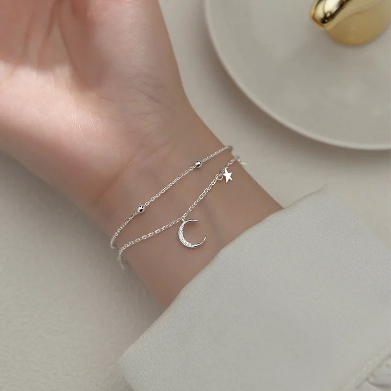 Bracciale Luna e Stella – Doppio Incanto