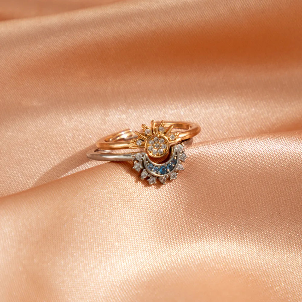 Collezione “Sun & Moon Bond” – Legami che Brillano