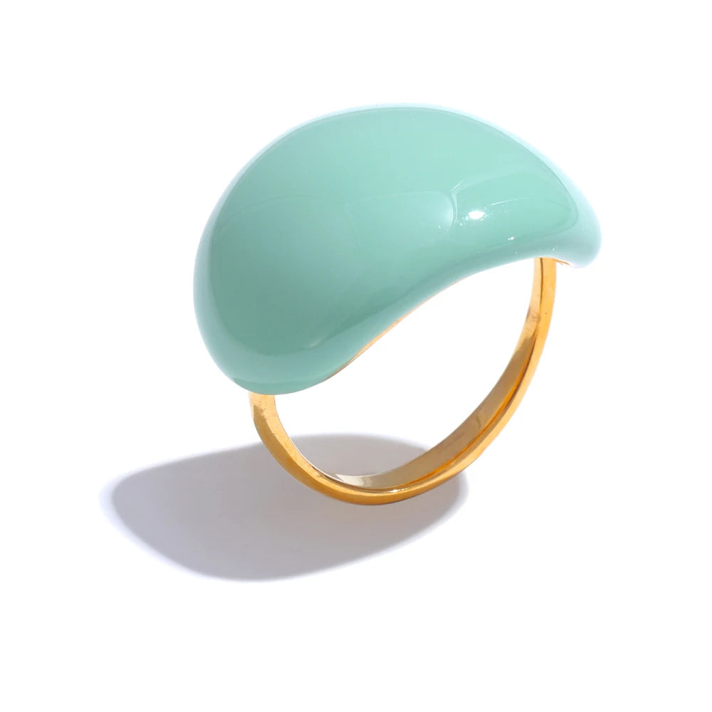 Anello Candy Joy – Gioiello Regolabile Multicolore in Acciaio Inossidabile
