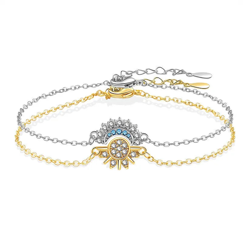 Bracciale Giorno e Notte in Argento