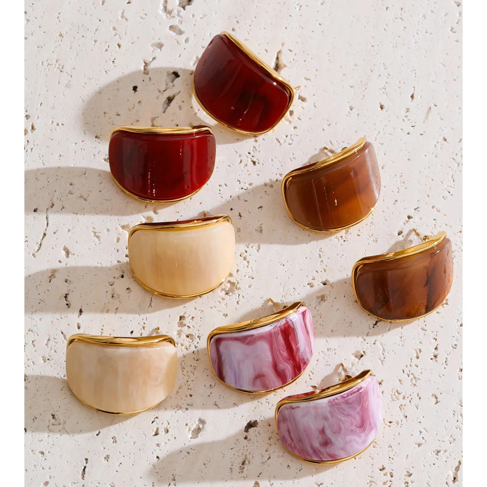 Orecchini “Color Frame” – Rettangolari Eleganti