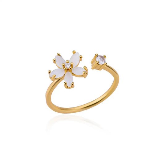Anello Fiori d’Opale – Luci e Petali