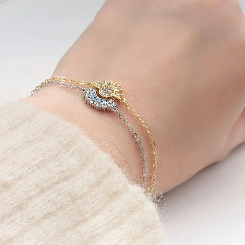 Bracciale Giorno e Notte in Argento