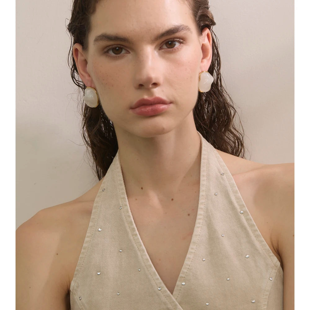 Orecchini “Soft Pebble” – Colori Pastello