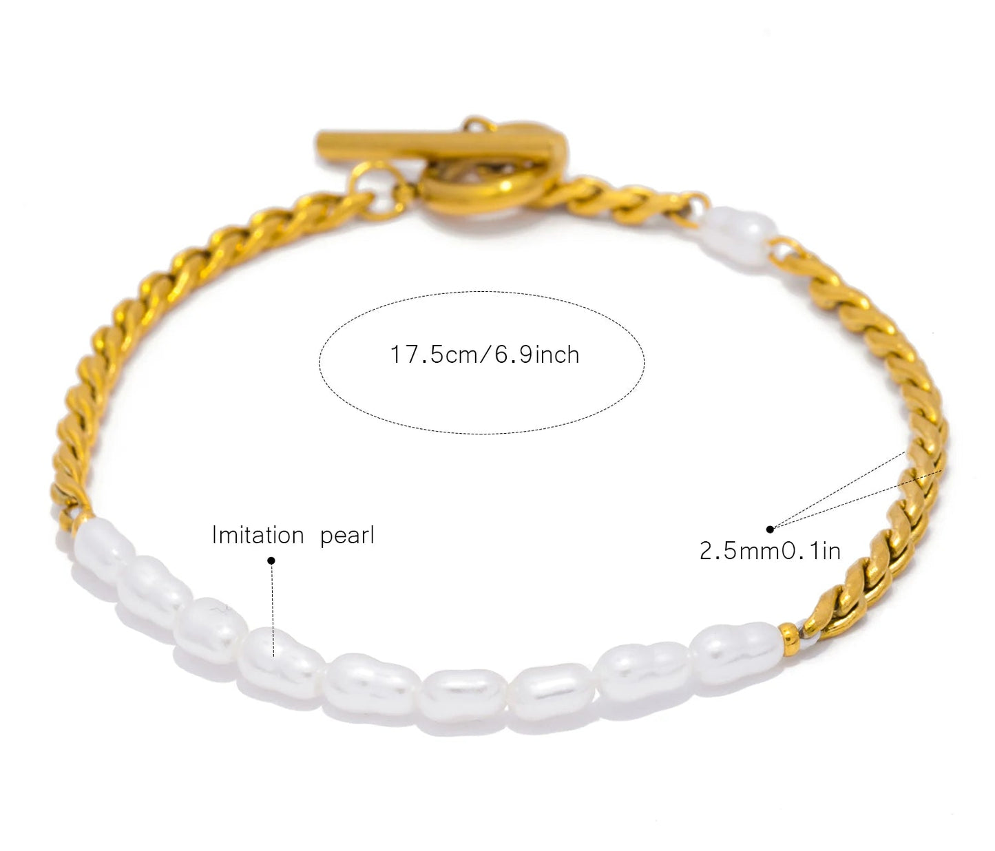 “Riflessi Bianchi” – Bracciale di Luce