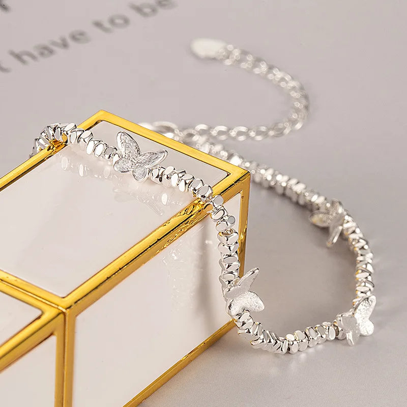 Collezione "Ali di Luce" – Bracciale Farfalla d’Argento