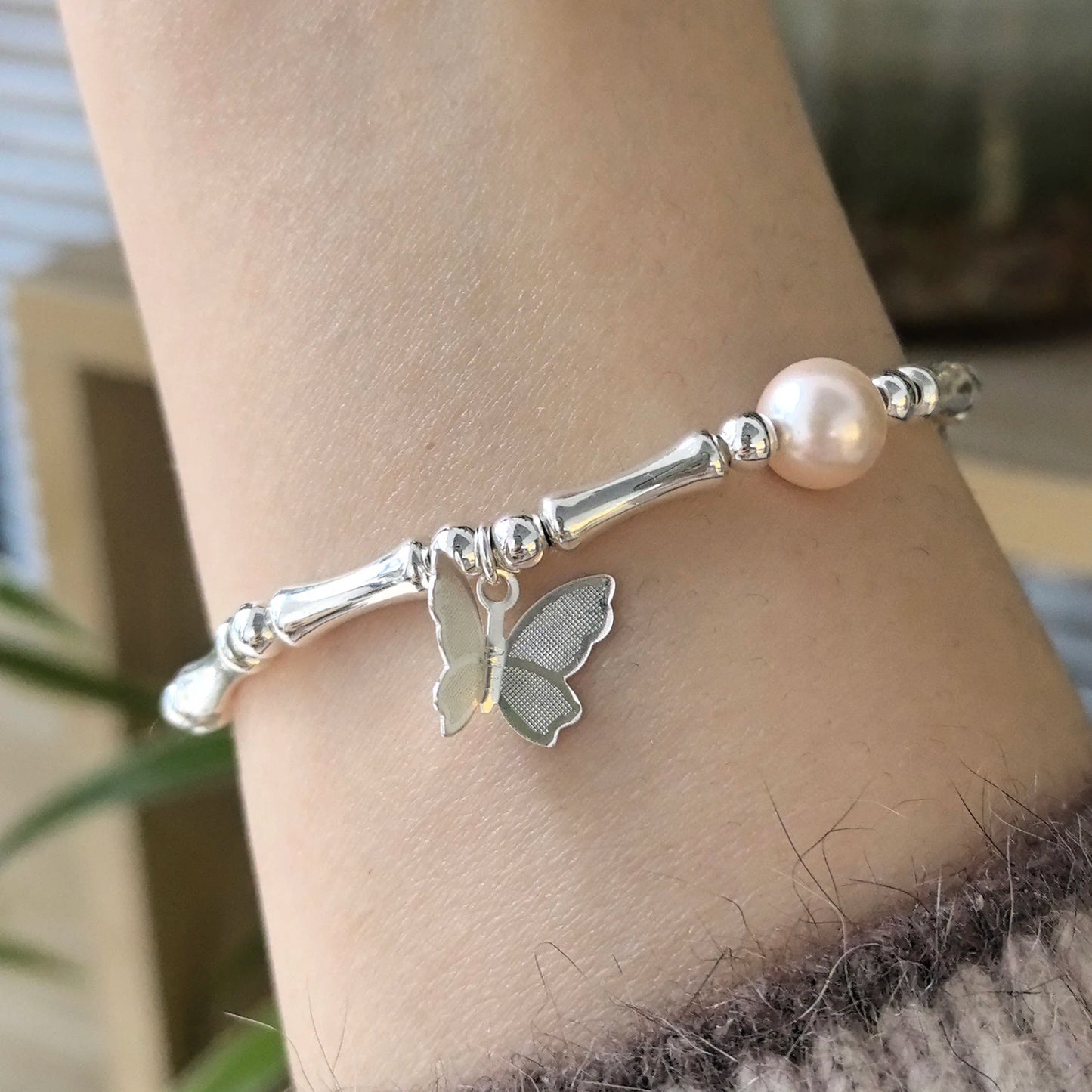 Collezione "Ali di Luce" – Bracciale Farfalla d’Argento