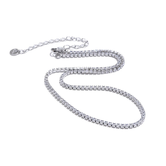 Collana Tennis con Zirconi